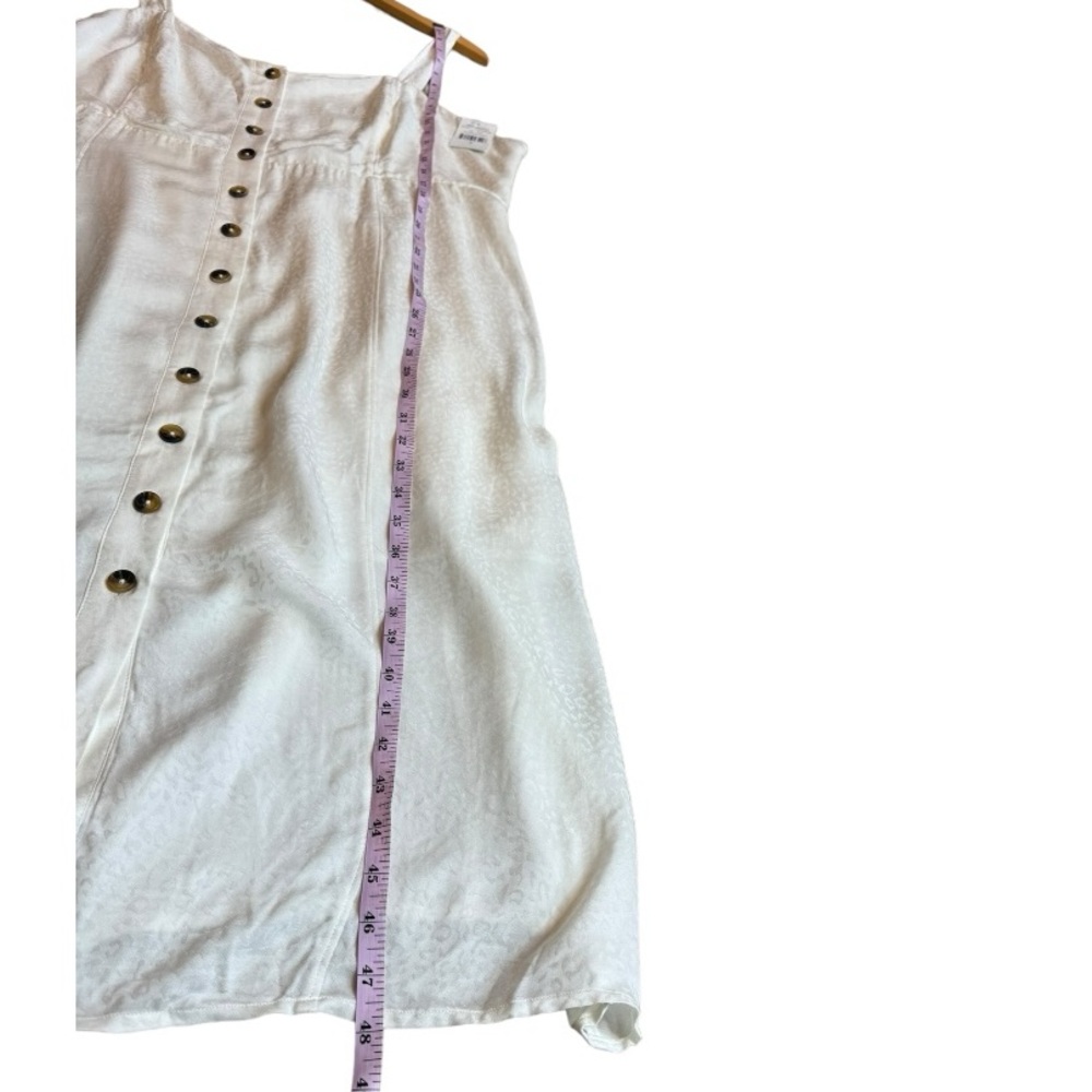 Good American The Bustier Jacquard Button Midi Dress size 5 (2XL) NWT - Picture 12 of 14